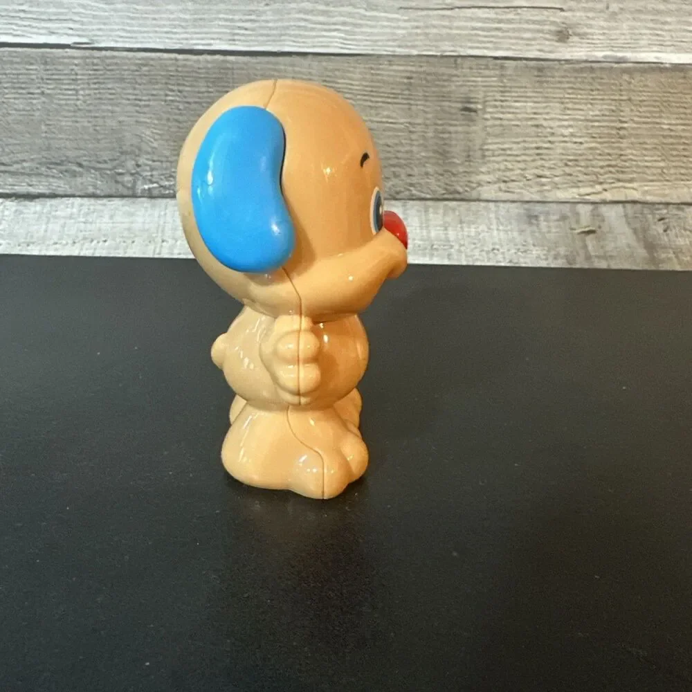 Mattel Fisher Price Laugh & Learn Puppy Dog Rattle Plastic 3.5